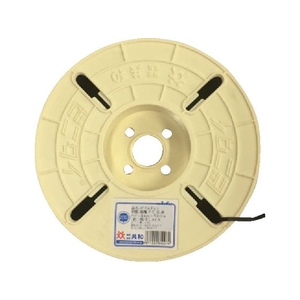共和 ポリエチレン リール巻 4mm×500M 黒 黒 FC483GY-2899795-イメージ1