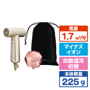ドクターエア ミラジェットドライヤー&ミラブラシ スペシャルエディション シャンパンゴールド BDR-01SGDXPG-イメージ1