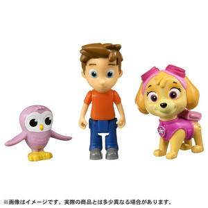 タカラトミー パウ・パトロール アドベンチャー・ベイのなかまたち スカイとアレックス スカイ ﾊﾟｳﾊﾟﾄﾅｶﾏﾀﾁｽｶｲﾄｱﾚﾂｸｽ-イメージ1