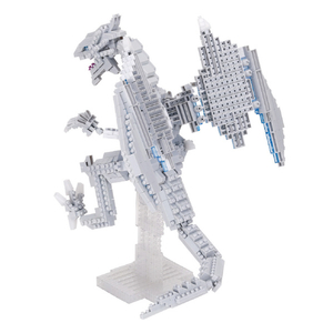 カワダ ナノブロック 遊戯王デュエルモンスターズ 青眼の白龍 デラックスエディション NBM065ﾕｳｷﾞｵｳﾌﾞﾙ-ｱｲｽﾞWDDX-イメージ5