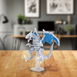 カワダ ナノブロック 遊戯王デュエルモンスターズ 青眼の白龍 デラックスエディション NBM065ﾕｳｷﾞｵｳﾌﾞﾙ-ｱｲｽﾞWDDX-イメージ8