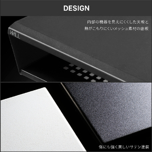 ナカムラ テレビスタンド V4/PRO対応 ボックス棚板 EQUALS・WALL サテンホワイト WLOS25111-イメージ4