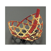 萬洋 三ツ葉 珍味入れ 茶 18-611B FC762LN-5260900