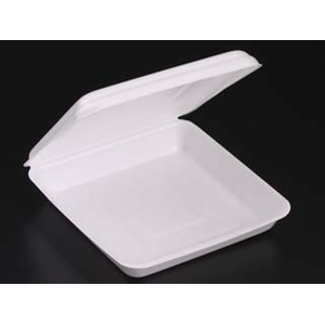 リスパック 弁当容器 嵌合パック特大(L) 白 リスパック 50枚 FCG765V-00346272-イメージ1