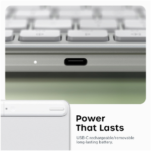 Satechi Sastechi Slim EX1 Wireless Keyboard US Layout (シルバー) (S-EN)シルバー PST-KEX1S-EN-イメージ11