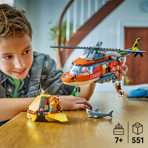 レゴジャパン LEGO シティ 60503 沿岸警備隊ヘリコプター 60503ｴﾝｶﾞﾝｹｲﾋﾞﾀｲﾍﾘｺﾌﾟﾀ--イメージ5