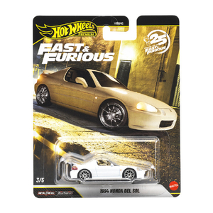 マテル JHW63 ホットウィール ワイルド・スピード プレミアム 1994 ホンダ デルソル HWﾜｲｽﾋﾟA1994ﾎﾝﾀﾞﾃﾞﾙｿﾙ-イメージ1
