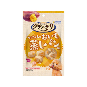 ユニ・チャーム グラン・デリ おやつ ワンちゃんのおいも蒸しパン風 50g FCJ111J-イメージ1