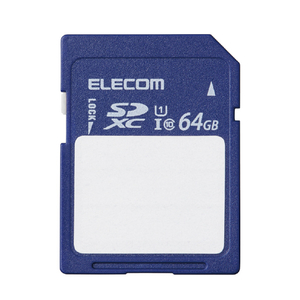 エレコム SDXCメモリカード(64GB) MF-FS064GU11C エレコム SDXCメモリカード(64GB) MF-FS064GU11C