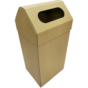 トラスコ ダンボール製ゴミ箱４５Ｌ用 蓋 TRUSCO 段ボール製ゴミ箱 フタ DBG45F-イメージ10