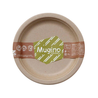 シンワ mugino ラウンドプレート18cm 7P FC89676