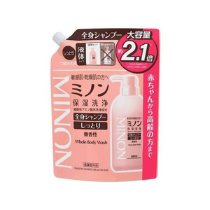 第一三共ヘルスケア ミノン 全身シャンプー しっとりタイプ 詰替用 800mL FCD170M-イメージ1