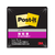 3M ポスト・イット ノート 強粘着 75x75mm ブラック 90枚 FCK297B-654SS-BK-イメージ1