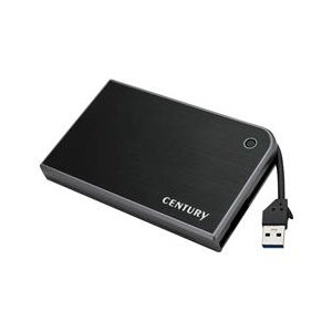 センチュリー HDD/SSDケース MOBILE BOX ブラック&グレー CMB25U3BK6G-イメージ1