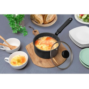 ＬＩＶ ＰＬＵＳ ベストコ 片手鍋 16cm ダークグレー FCE215W-NM-361-イメージ4