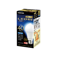 東芝 LED電球 E26口金 全光束485lm(4．4W一般電球タイプ) 昼光色相当 LDA4D-D-G/M40V1