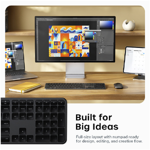 Satechi Sastechi Slim EX3 Wireless Keyboard US Layout (C-EN)スペースブラック PST-KEX3C-EN-イメージ13
