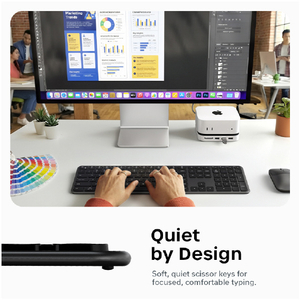 Satechi Sastechi Slim EX3 Wireless Keyboard US Layout (C-EN)スペースブラック PST-KEX3C-EN-イメージ14