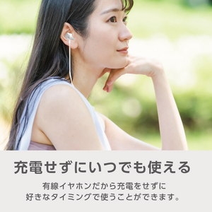 e angle 有線イヤフォン グリーン ANGV-EPY10-A-G-イメージ3