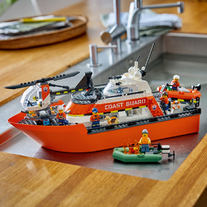 レゴジャパン LEGO シティ 60504 沿岸警備隊レスキュー ボート&ヘリコプター 60504ｹｲﾋﾞﾚｽｷﾕ-ﾎﾞ-ﾄﾍﾘｺﾌﾟﾀ--イメージ11