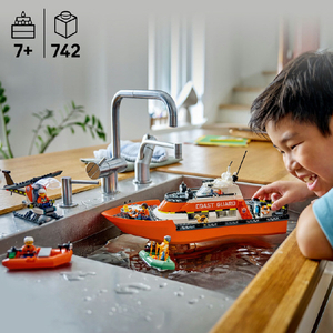 レゴジャパン LEGO シティ 60504 沿岸警備隊レスキュー ボート&ヘリコプター 60504ｹｲﾋﾞﾚｽｷﾕ-ﾎﾞ-ﾄﾍﾘｺﾌﾟﾀ--イメージ5