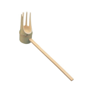 萬洋 竹製 うどんかき 全長300mm 17-004 FC684KY-0225800-イメージ1