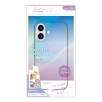 トリニティ iPhone 16用[Turtle MyFav] 推し活クリアハイブリッドケース AM-IP24M2-TTMF-CL