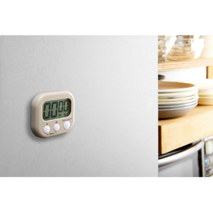 エルパ 大きく見やすいキッチンタイマー アイボリー TIM-01(IV)-イメージ4