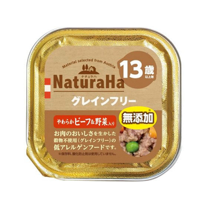 マルカン ナチュラハ グレインフリー ビーフ&野菜入 13歳 100g FC391PS-SNH-009-イメージ1
