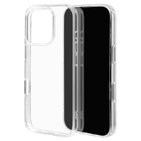 ラスタバナナ iPhone 16 Pro用RHINOX ハイブリッドケース TPU×アクリル クリア 8210IP461PHACL