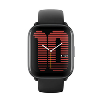 Amazfit スマートウォッチ Active ミッドナイトブラック SP170066-C178