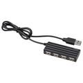 ナカバヤシ USB2．0ハブ(4ポート) Digio2 ブラック UH-2324BK