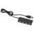 ナカバヤシ USB2．0ハブ(4ポート) Digio2 ブラック UH-2324BK-イメージ1