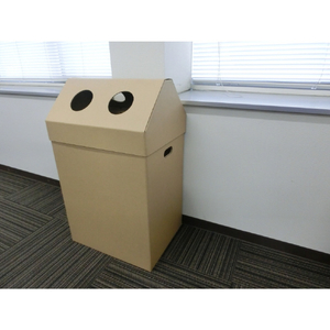 トラスコ ダンボール製ゴミ箱９０Ｌ用 蓋 TRUSCO 段ボール製ゴミ箱 フタ DBG90F-イメージ7