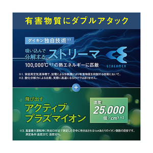 ダイキン 空気清浄機 ストリーマ空気清浄機 ホワイト MC557A-W-イメージ6