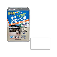 アサヒペン 水性外カベツヤ消し 14L ホワイト FC953PN
