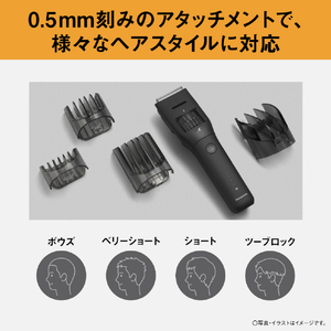 パナソニック ラムダッシュ バリカン マットブラック ER-GS7A-K-イメージ6