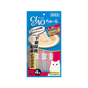 いなば CIAO ちゅーる下部尿路配慮とりささみ14g×4本 F032691-SC-106-イメージ1
