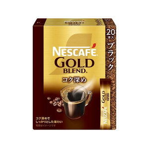 ネスレ ネスカフェ ゴールドブレンド コク深め スティック ブラック 20本 FC459TB-012613376-イメージ1