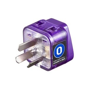 サンワサプライ 海外電源変換アダプタ エレプラグW-O アース付き(オーストラリア) TR-AD16 サンワサプライ 海外電源変換アダプタ エレプラグW-O アース付き(オーストラリア) TR-AD16