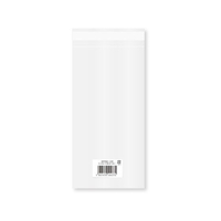 カクケイ OPP袋 テープ付き 0.06mm厚 長3 100枚 FC166RW-OPP60-120