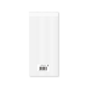 カクケイ OPP袋 テープ付き 0.06mm厚 長3 100枚 FC166RW-OPP60-120-イメージ1