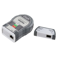 サンワサプライ LANケーブルテスター グレー LAN-TCT100N