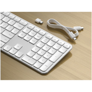 Satechi Sastechi Slim EX3 Wireless Keyboard US Layout (S-EN)シルバー PST-KEX3S-EN-イメージ14
