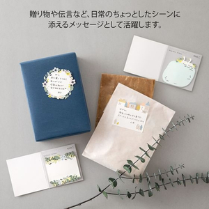 デザインフィル 付せん紙 型抜き 葉柄 FCU3395-19074006-イメージ7