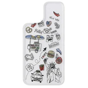 エディオンネットショップ Dparks As696i12p Iphone 12 12 Pro用きせかえ用背面パネル I Love Newyork