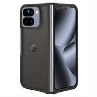 ラスタバナナ Google Pixel 10 Pro Fold用ハイブリッドケース TPU×PC ブラック＊フロストブラック 9216P10PFHPFBK