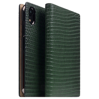 SLG Design iPhone XR用ケース Lizard Case グリーン SD13696I61