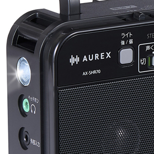 東芝 ホームラジオ AUREX AX-SHR70(K)-イメージ6