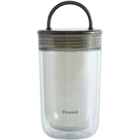 ピーコック クリアボトル/スクリュｰタイプ(0．34L) スモーク PPA-35XH